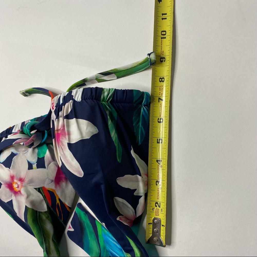 Lauren Ralph Lauren Floral Bikini Watercolor Blue - Picture 10 of 16